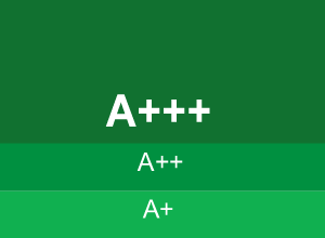 "A+++" energetikai besorolási osztály
